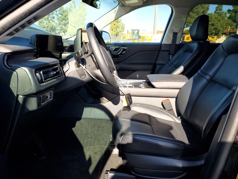 2025 Lincoln Aviator VIN 5LM5J6WC5SGL16231 COPART salvage auction — FRONT END, Ca - Salvage Certificate, sold $31,250 on 2026-07-28 (photo 7)
