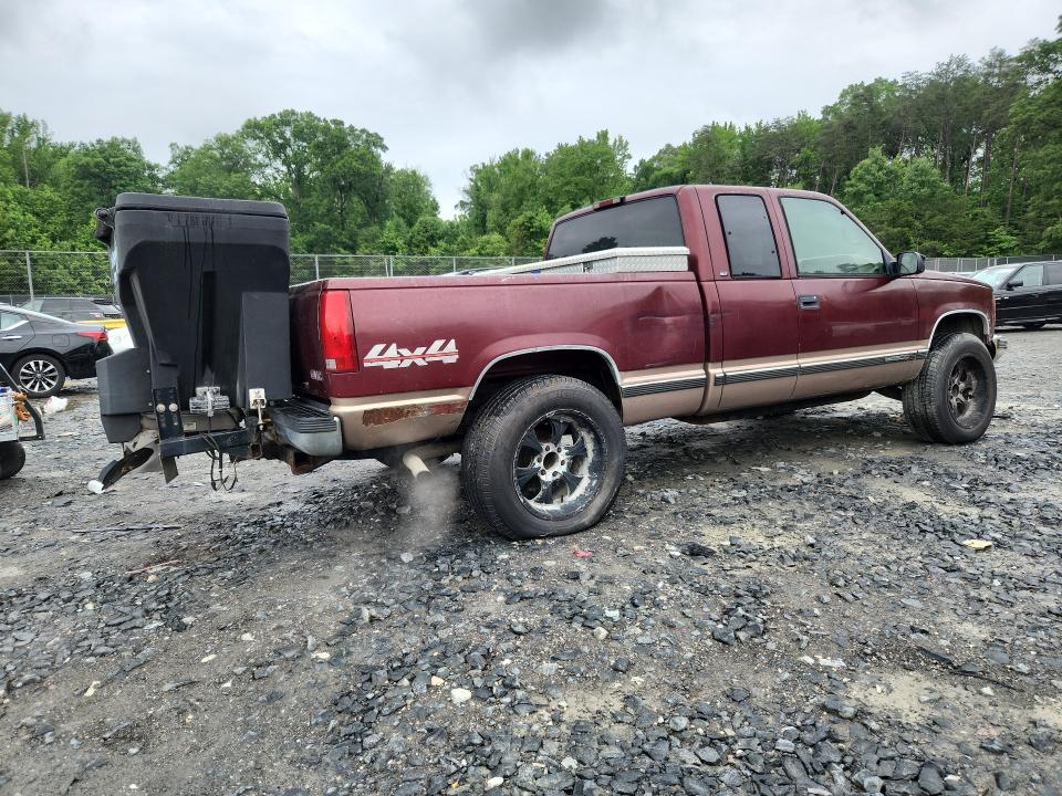 1998 Gmc SIERRA VIN 2GTEK19R4W1503681 COPART salvage auction — UNDERCARRIAGE, Md - Certificate Of Title, sold $525 on 2026-07-09 (photo 3)