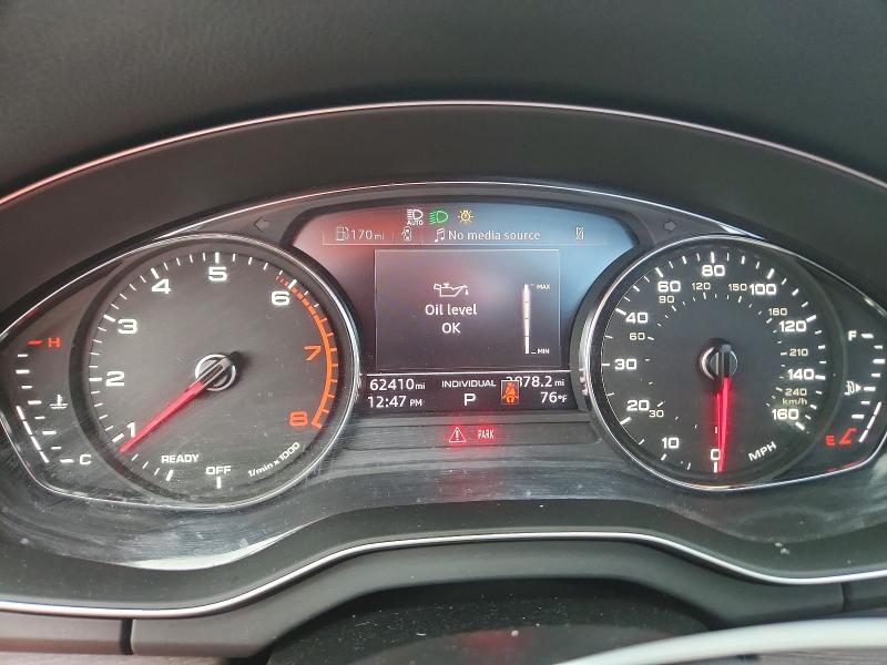 2023 Audi Q5 VIN WA1ABAFY5P2168548 COPART salvage auction — HAIL, MO - SALVAGE CERTIFICATE OF TITLE, sold $11,100 on 2026-07-15 (photo 9)