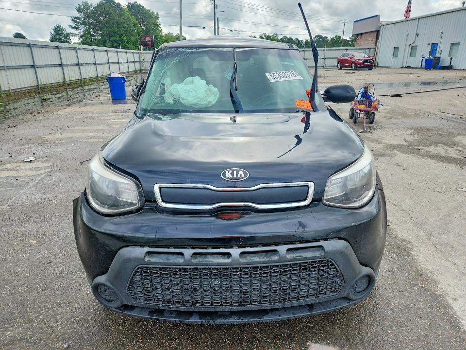 2017 Kia Soul VIN KNDJN2A24H7500764 COPART salvage auction — ROLLOVER, AL - CERT OF TITLE-SALVAGE TITLE, sold $425 on 2026-07-30 (photo 5)