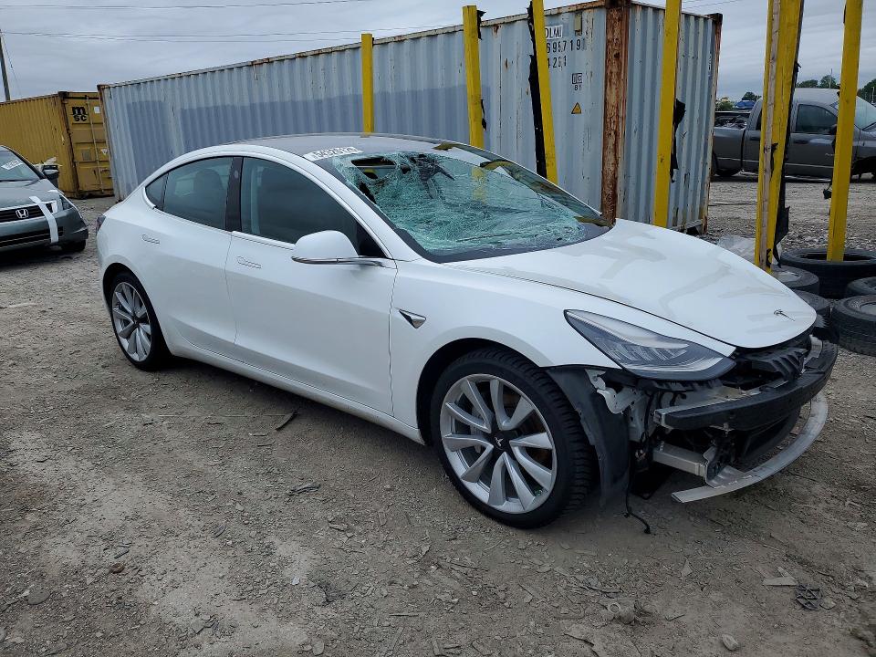 2020 Tesla VIN 5YJ3E1EB8LF512187 COPART salvage auction — FRONT END, In - Cert Of Title-Salvage Title, sold $150 on 2026-07-24 (photo 4)