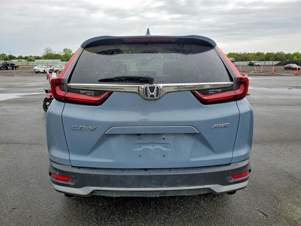 2022 Honda Cr-v VIN 5J6RW2H53NA000751 COPART salvage auction — VANDALISM, Ny - Mv-907A Salvage Certificate, sold $17,800 on 2026-07-28 (photo 6)