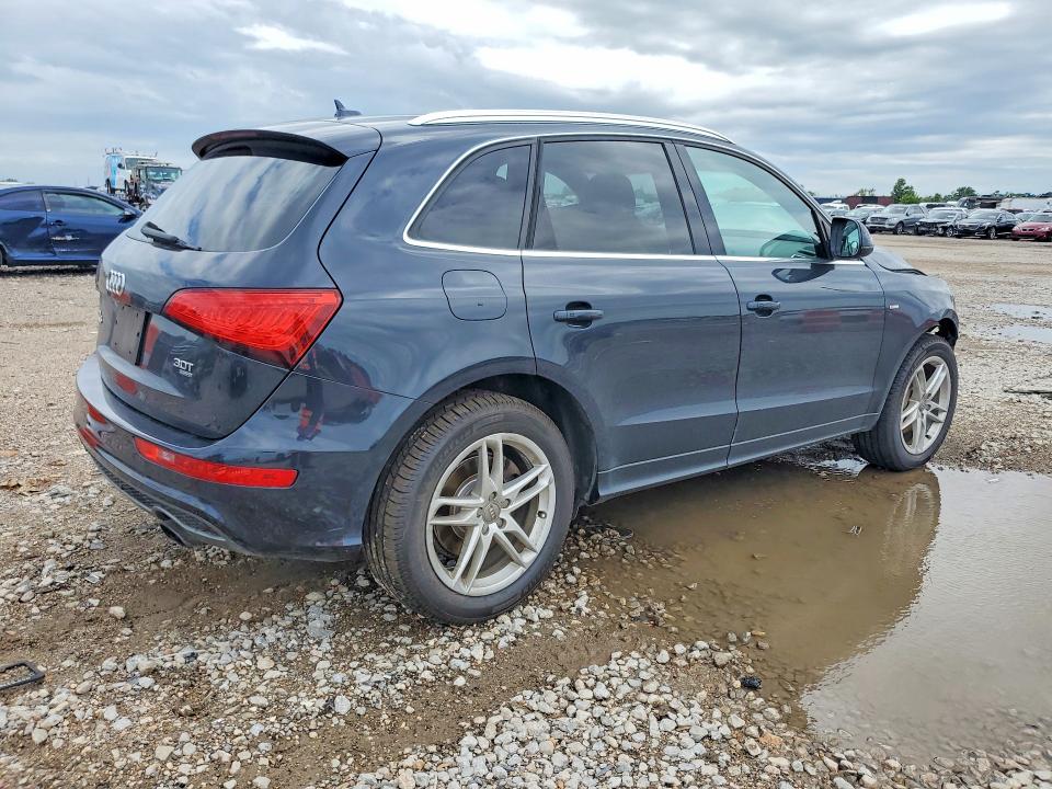 2013 Audi Q5 VIN WA1DGAFP9DA048629 COPART salvage auction — FRONT END, Tx - Salvage Vehicle Title, sold $700 on 2026-07-09 (photo 3)