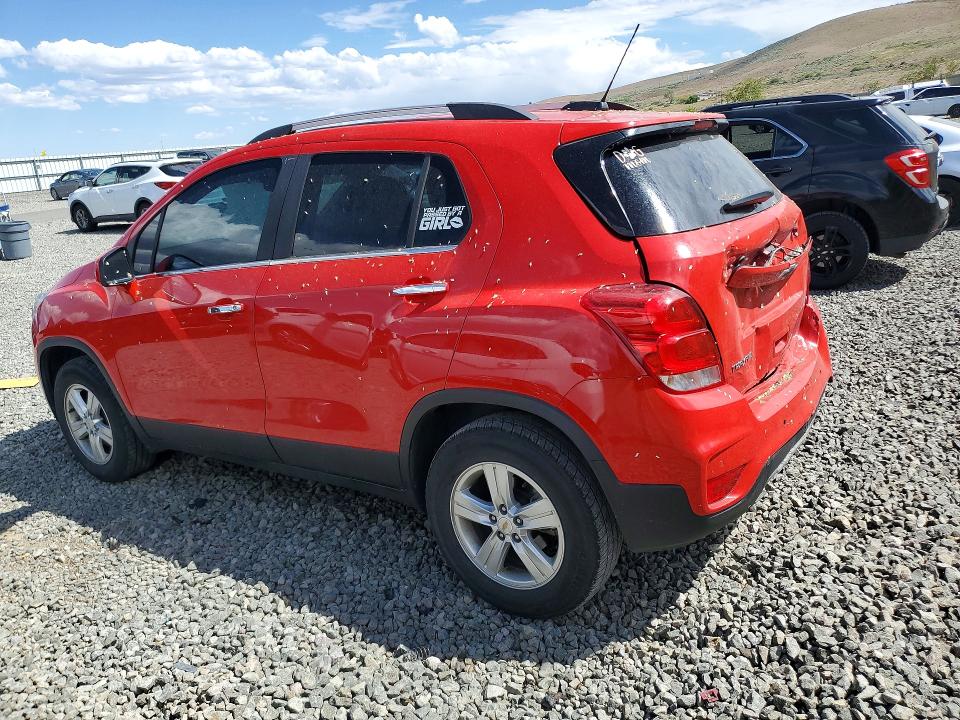 2020 Chevrolet Trax VIN KL7CJPSB7LB340219 COPART salvage auction — REAR END, Nv - Salvage Title, sold $1,900 on 2026-07-23 (photo 2)