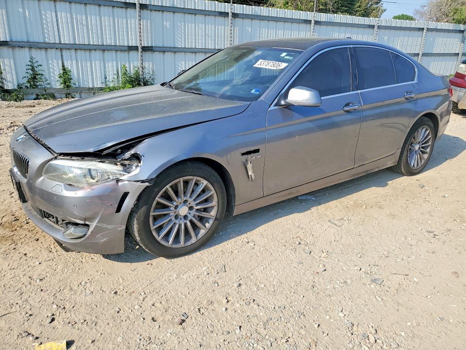 2012 BMW 5er VIN WBAFU7C57CDU61155 COPART salvage auction — SIDE, VA - CERT OF TITLE - SALVAGE, sold $1,200 on 2026-07-14 (photo 1)