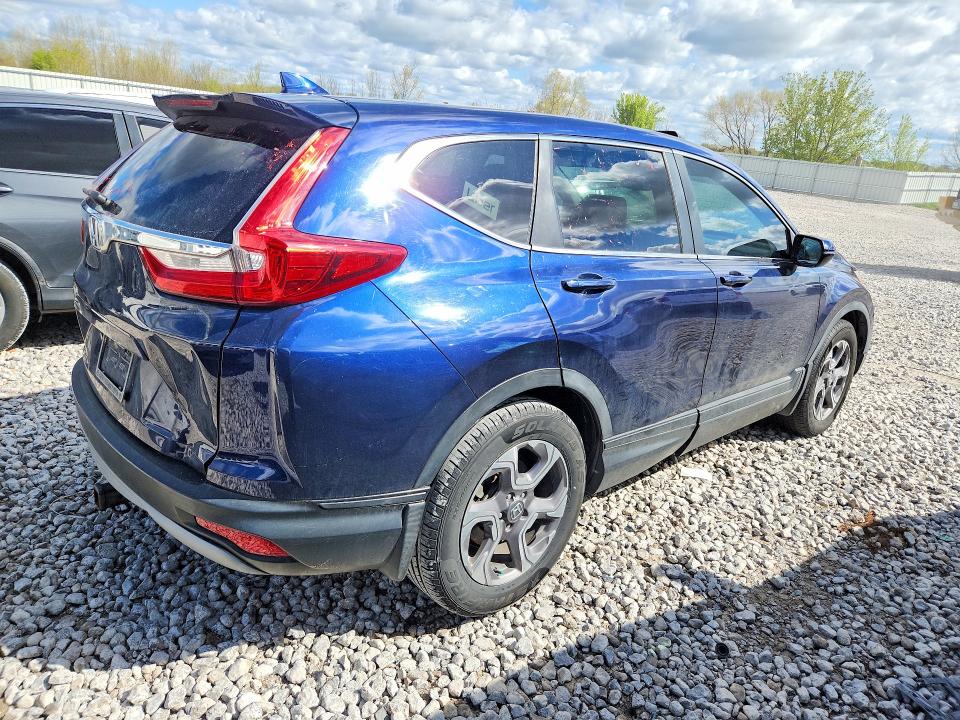 2018 Honda Cr-v VIN 7FARW1H85JE052964 COPART salvage auction — REAR END, MI - CERT OF TITLE-SALVAGE VEHICLE, sold $6,300 on 2026-07-02 (photo 3)