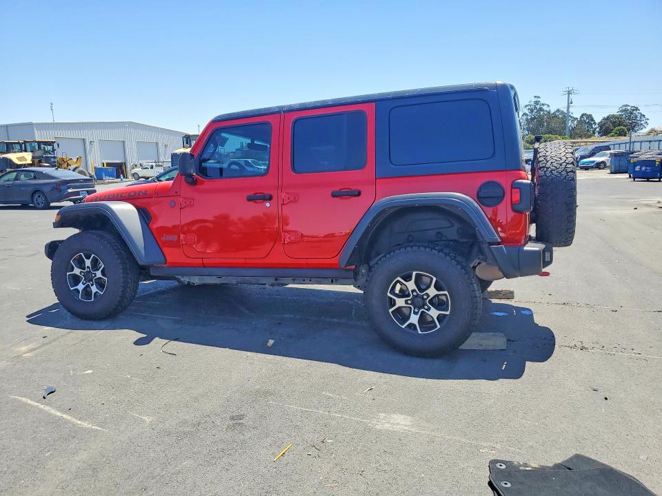 2022 Jeep Wrangler unlimited VIN 1C4HJXFN5NW129576 COPART salvage auction — FRONT END, CA - SALVAGE CERTIFICATE, sold $13,600 on 2026-07-27 (photo 2)