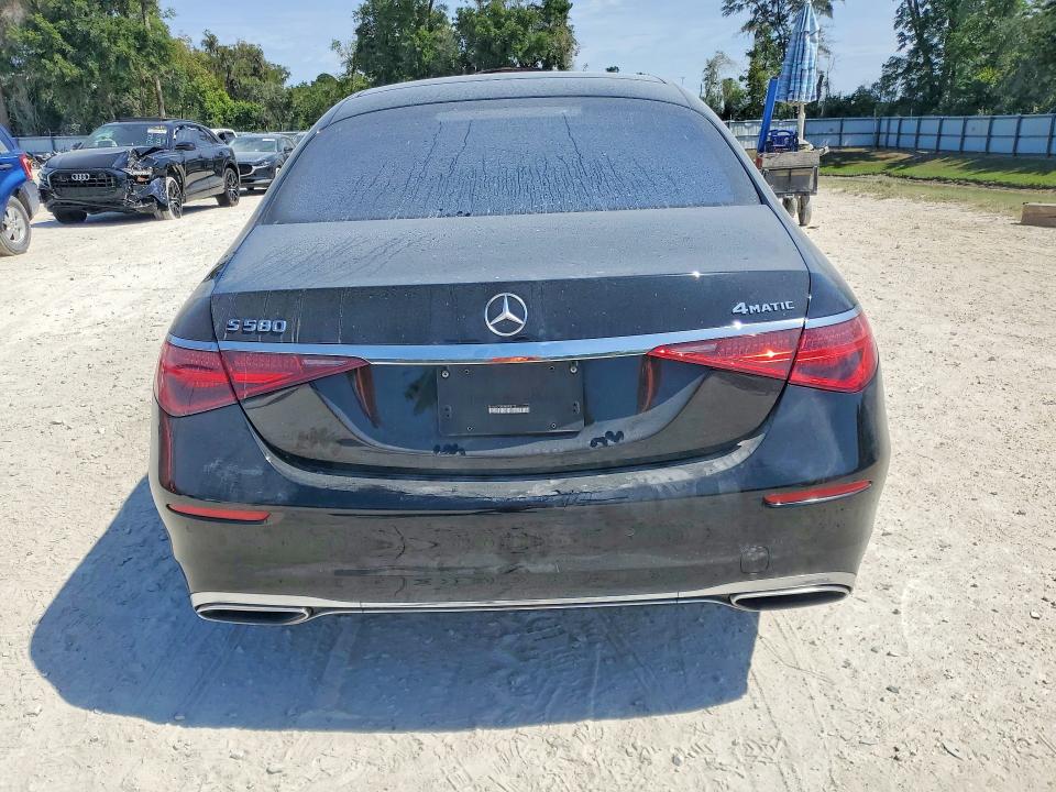 2022 Mercedes-benz S-klasse VIN W1K6G7GB2NA088112 COPART salvage auction — FRONT END, FL - CERT OF TITLE SLVG REBUILDABLE, sold $24,700 on 2026-07-28 (photo 6)