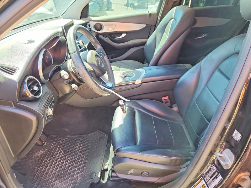 2019 Mercedes-benz Glc VIN WDC0G4JB7K1005027 COPART salvage auction — FRONT END, Tx - Salvage Vehicle Title, sold $6,400 on 2026-08-11 (photo 7)