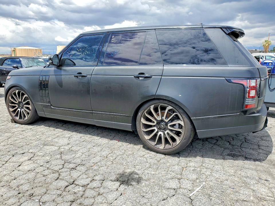 2017 Land rover RANGE ROVER VIN SALGS2FK8HA325443 COPART salvage auction — REAR END, Ca - Dis/Dlr/Exp Only Clean Title, sold $4,200 on 2026-07-20 (photo 2)