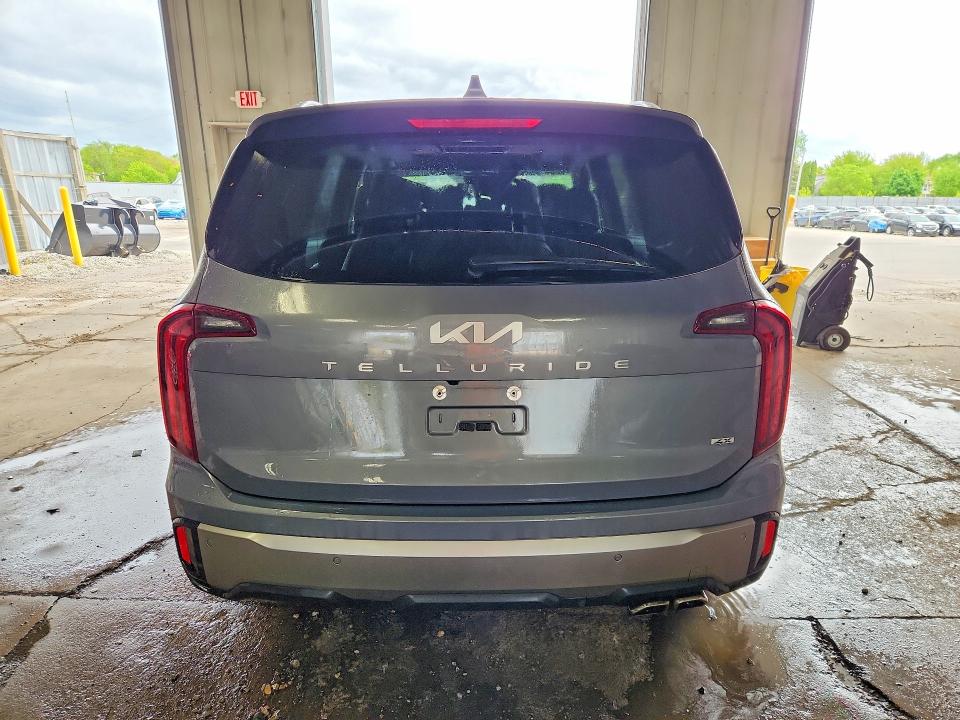 2025 Kia Telluride VIN 5XYP6DGC3SG687346 COPART salvage auction — FRONT END, FL - CERTIFICATE OF DESTRUCTION, sold $9,600 on 2026-07-13 (photo 6)