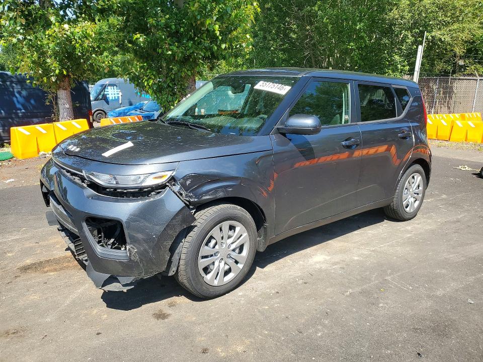2022 Kia Soul VIN KNDJ23AU3N7811582 COPART salvage auction — FRONT END, Or - Salvage Title Certificate, sold $200 on 2026-07-27 (photo 1)
