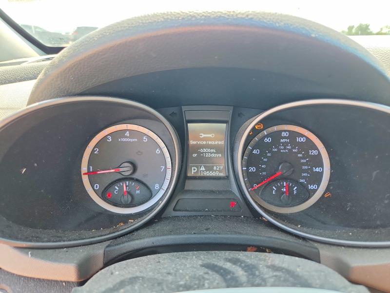2014 Hyundai Santa fe VIN 5XYZU3LB3EG125764 COPART salvage auction — FRONT END, PA - CERTIFICATE OF SALVAGE, sold $1,150 on 2026-07-02 (photo 9)