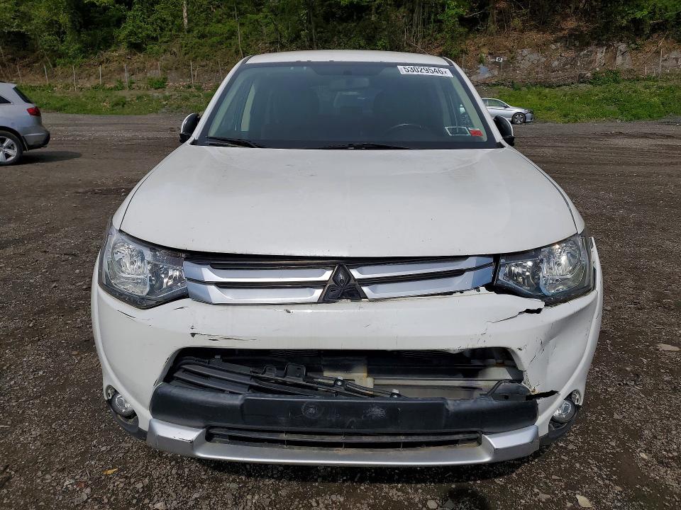 2015 Mitsubishi Outlander VIN JA4AZ3A3XFZ000901 COPART salvage auction — FRONT END, Pa - Cert Of Title, sold $600 on 2026-07-21 (photo 5)
