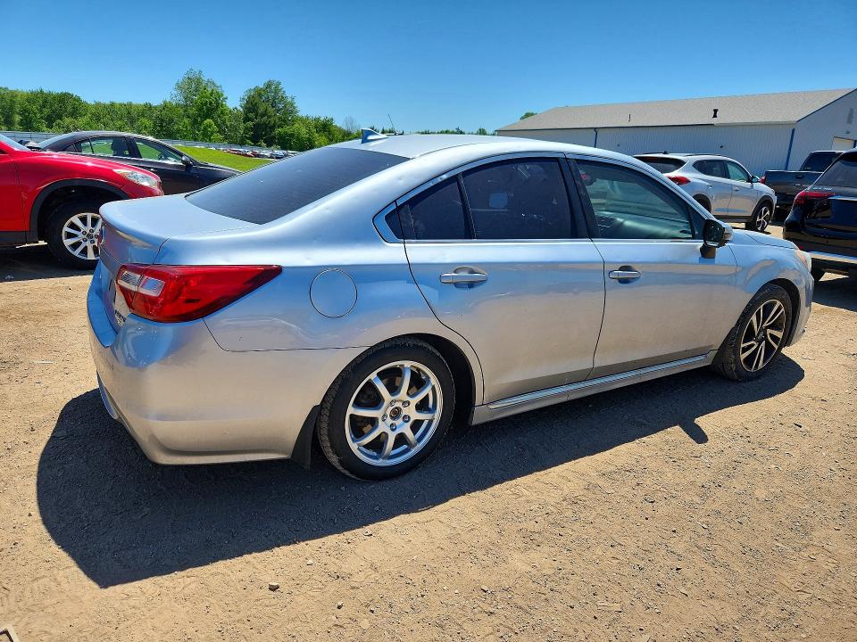 2017 Subaru LEGACY VIN 4S3BNAS6XH3057155 COPART salvage auction — HAIL, OH - CERT OF TITLE-SALVAGE, sold $500 on 2026-07-23 (photo 3)