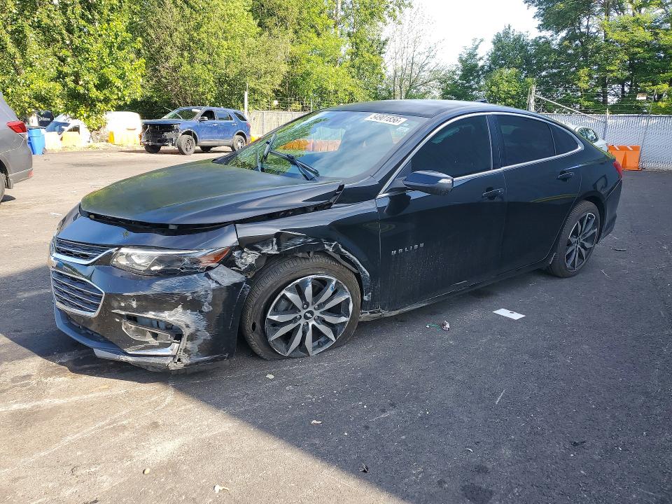 2016 Chevrolet Malibu VIN 1G1ZF5SX3GF268344 COPART salvage auction — FRONT END, Or - Salvage Title Certificate, sold $925 on 2026-07-22 (photo 1)