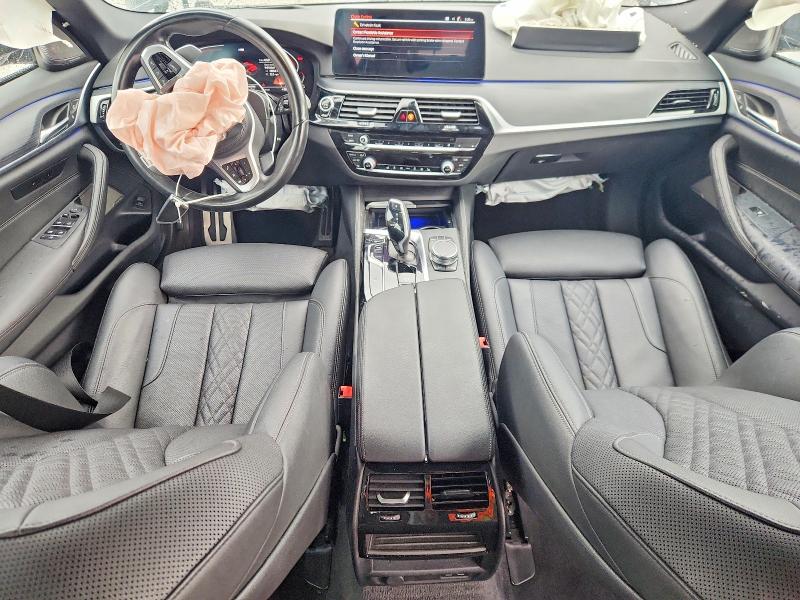 2022 BMW 5er VIN WBA53BH07NWX78004 COPART salvage auction — SIDE, Tx - Salvage Vehicle Title, sold $14,800 on 2026-07-17 (photo 8)