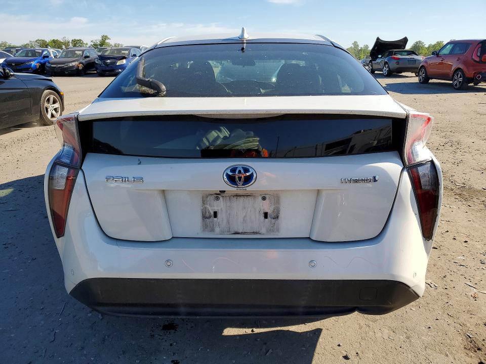 2017 Toyota Prius VIN JTDKBRFU7H3042273 COPART salvage auction — FRONT END, VA, sold $3,600 on 2026-07-22 (photo 6)