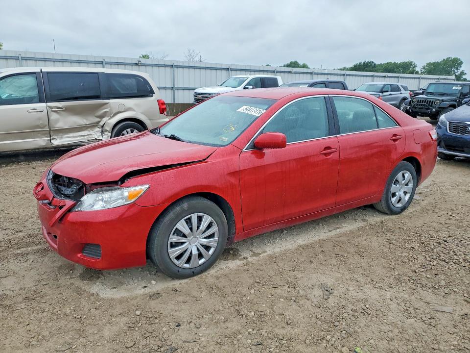 2010 Toyota Camry VIN 4T4BF3EK9AR036722 COPART salvage auction — FRONT END, Mo - Salvage Certificate Of Title, sold $1,650 on 2026-07-09 (photo 1)