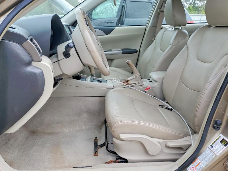 2008 Subaru Impreza VIN JF1GH61628H810262 COPART salvage auction — FRONT END, Il - Salvage Certificate, sold $325 on 2026-07-09 (photo 7)