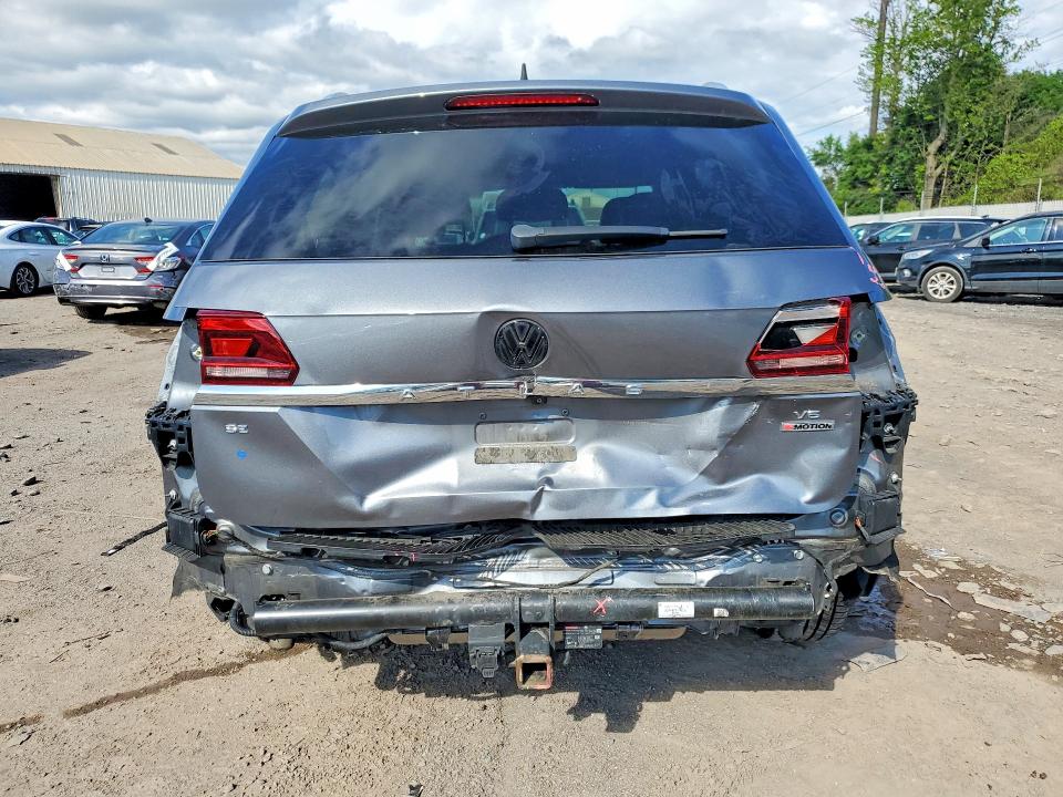 2019 Volk Atlas VIN 1V2UR2CA3KC507899 COPART salvage auction — REAR END, PA - CERTIFICATE OF SALVAGE, sold $6,100 on 2026-07-13 (photo 6)