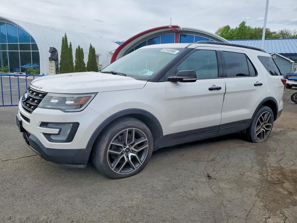 2016 Ford Explorer sport trac VIN 1FM5K8GT0GGC83656 COPART salvage auction — SIDE, Ny - Certificate Of Title, sold $4,950 on 2026-07-09 (photo 1)