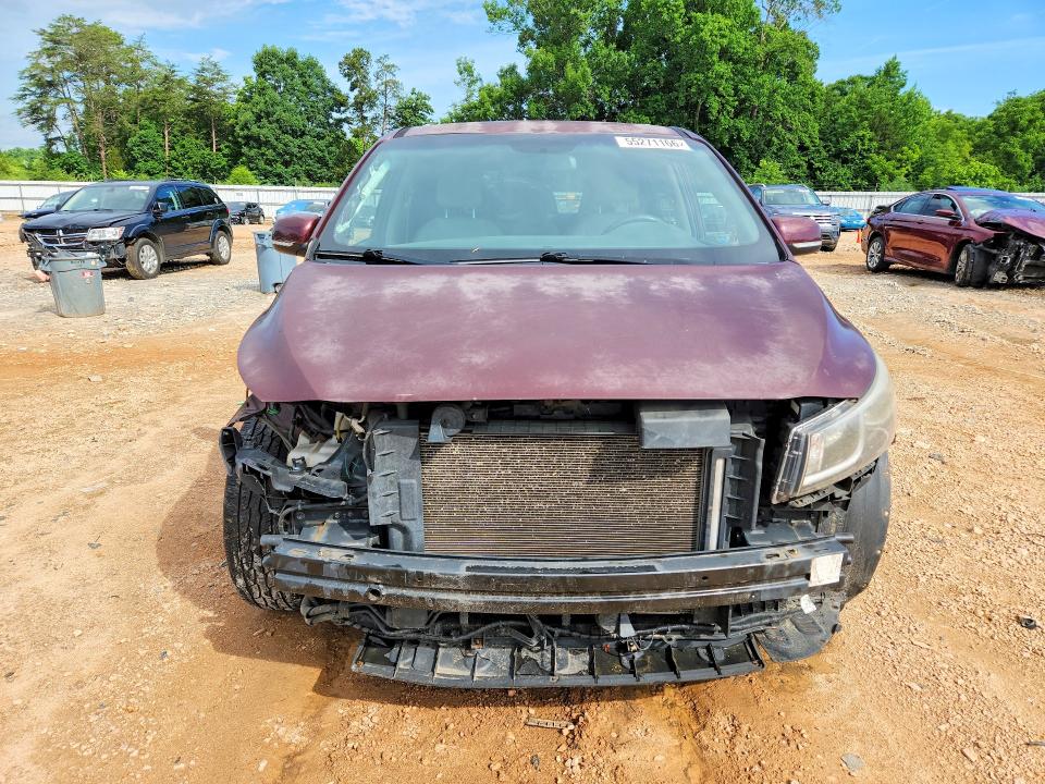 2016 Kia SEDONA VIN KNDMB5C14G6083260 COPART salvage auction — FRONT END, Nc - Certificate Of Title, sold $1,050 on 2026-07-13 (photo 5)