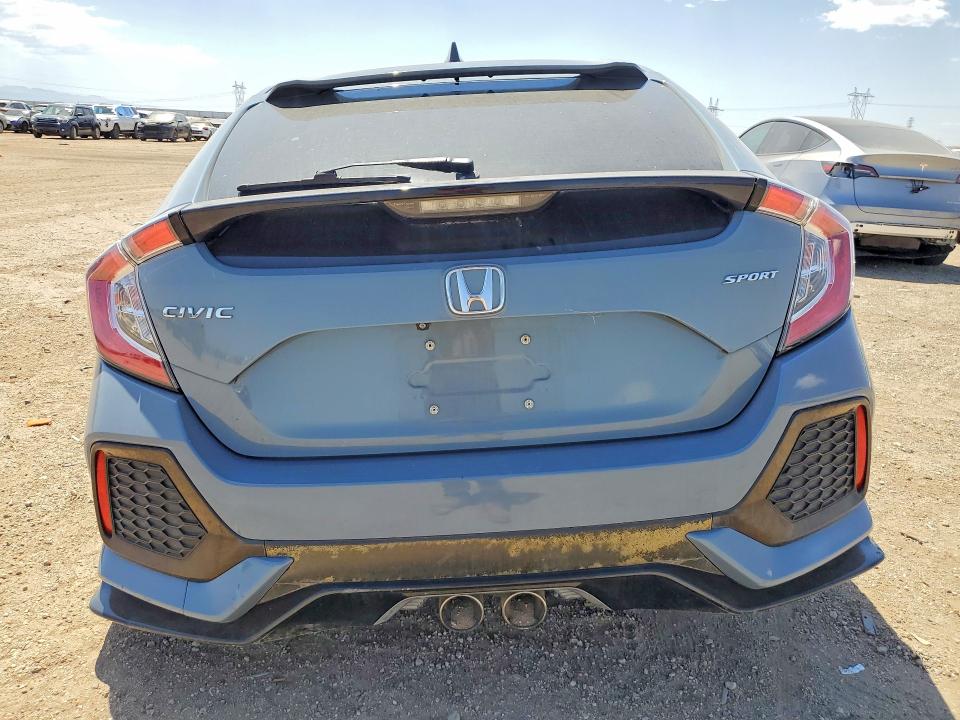 2017 Honda Civic VIN SHHFK7H43HU233239 COPART salvage auction — FRONT END, Ca - Dis/Dlr/Exp Clean W/Salv Hist, sold $925 on 2026-07-06 (photo 6)