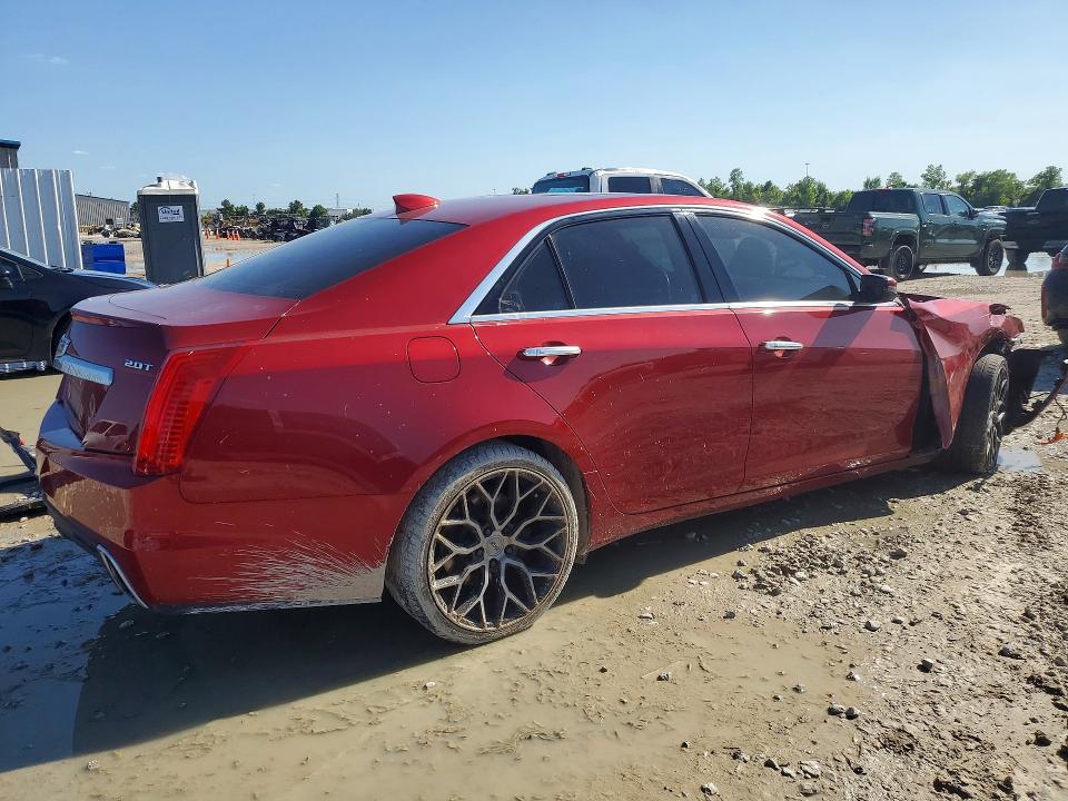 2018 Cadillac VIN 1G6AR5SX0J0103926 COPART salvage auction — FRONT END, Tx - Salvage Vehicle Title, sold $4,450 on 2026-07-10 (photo 3)