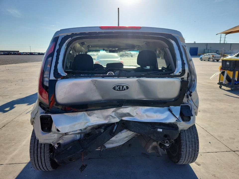 2016 Kia VIN KNDJP3A55G7829093 COPART salvage auction — REAR END, Tx - Salvage Vehicle Title, sold $350 on 2026-07-10 (photo 6)