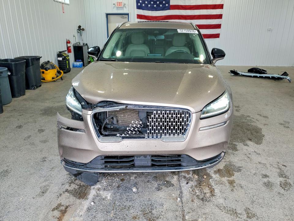 2020 Lincoln Corsair VIN 5LMCJ1D90LUL19543 COPART salvage auction — FRONT END, Oh - Certificate Of Title (P), sold $9,400 on 2026-07-27 (photo 5)
