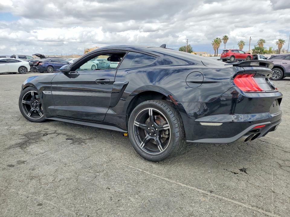 2021 Ford Mustang VIN 1FA6P8CF0M5127222 COPART salvage auction — FRONT END, Ca - Salvage Certificate, sold $16,000 on 2026-07-30 (photo 2)