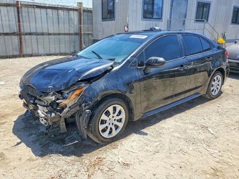 2021 Toyota Corolla VIN 5YFEPMAE4MP192120 COPART salvage auction — FRONT END, Ca - Salvage Certificate, sold $2,950 on 2026-07-09 (photo 1)