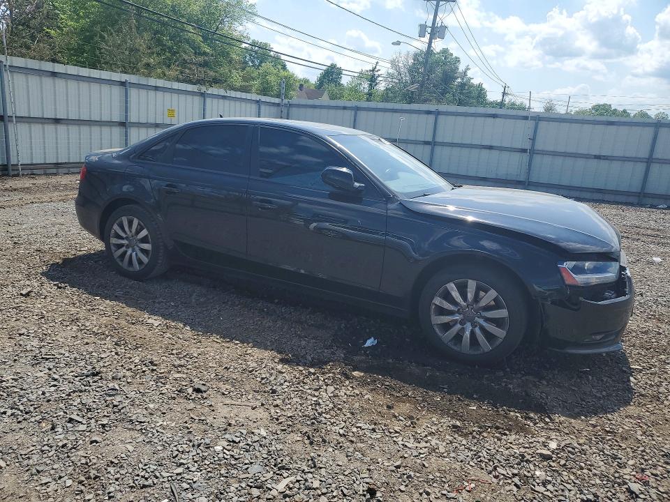 2014 Audi A4 VIN WAUBFAFL8EN040669 COPART salvage auction — FRONT END, Nj - Cert Of Title-Salvage, sold $425 on 2026-07-28 (photo 4)