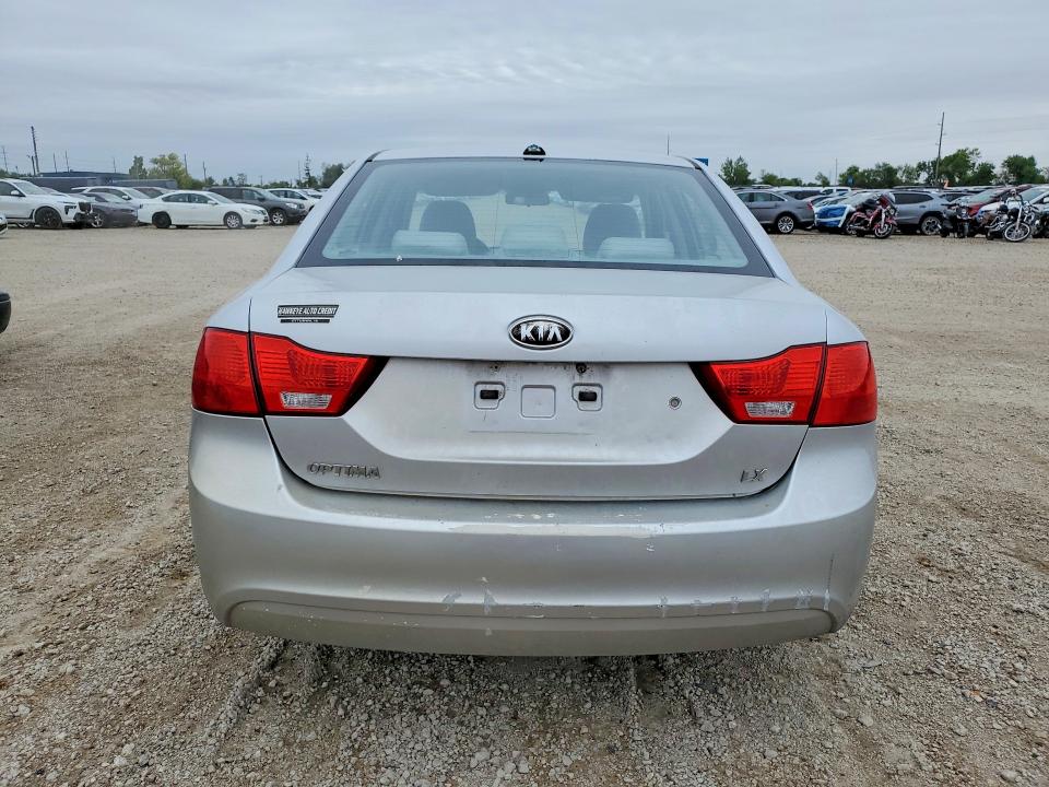 2009 Kia Optima VIN KNAGE228195282998 COPART salvage auction — HAIL, Ia - Cert Of Title-Salvage Title, sold $650 on 2026-07-15 (photo 6)
