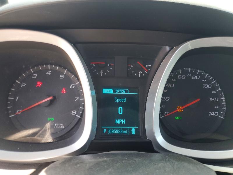 2017 Chevrolet Equinox VIN 2GNALBEK4H1598425 COPART salvage auction — FRONT END, Nv - Salvage Title, sold $525 on 2026-07-30 (photo 9)