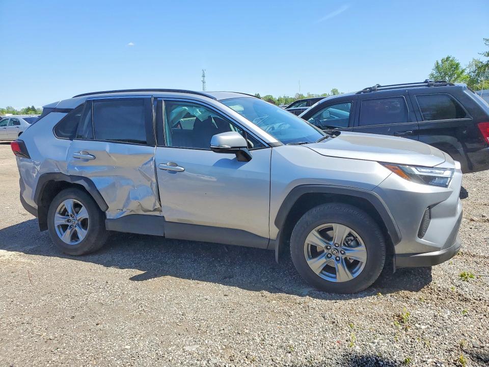 2024 Toyota Rav4 hybrid VIN 2T3RWRFV9RW219819 COPART salvage auction — UNDERCARRIAGE, ON - PERMIT SALVAGE, sold $10,500 on 2026-07-23 (photo 4)