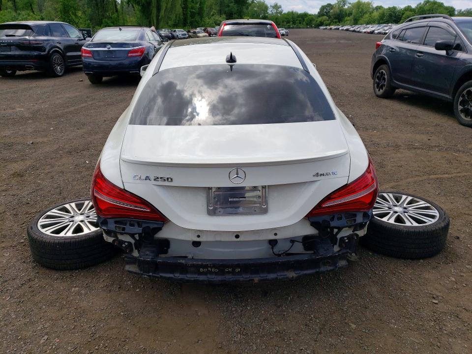 2018 Mercedes-benz Cla-klasse VIN WDDSJ4GB2JN514950 COPART salvage auction — STRIPPED, Id - Salvage Certificate Of Title, sold $2,150 on 2026-08-14 (photo 6)