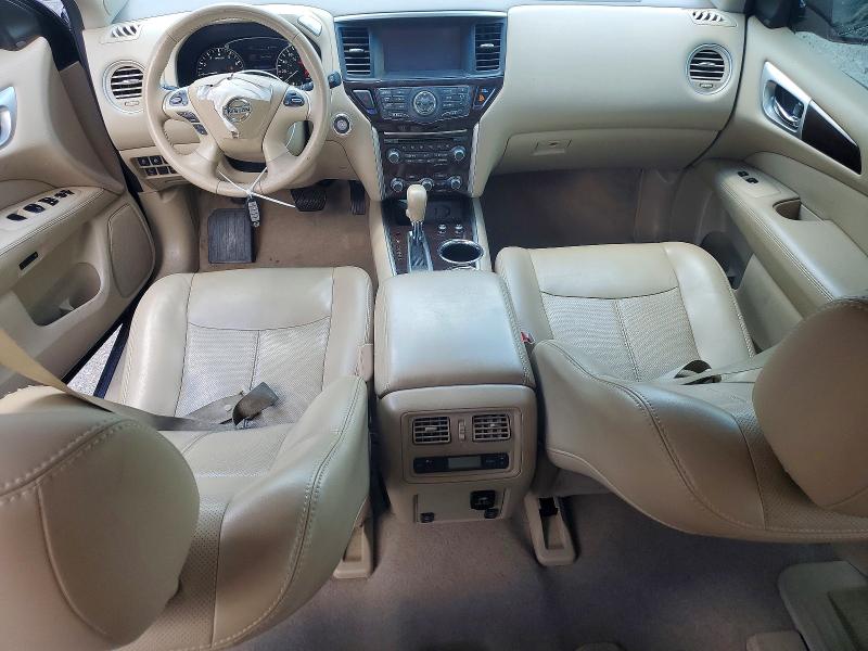 2015 Nissan Pathfinder VIN 5N1AR2MN9FC602653 COPART salvage auction — FRONT END, Al - Cert Of Title-Salvage Title, sold $775 on 2026-07-09 (photo 8)