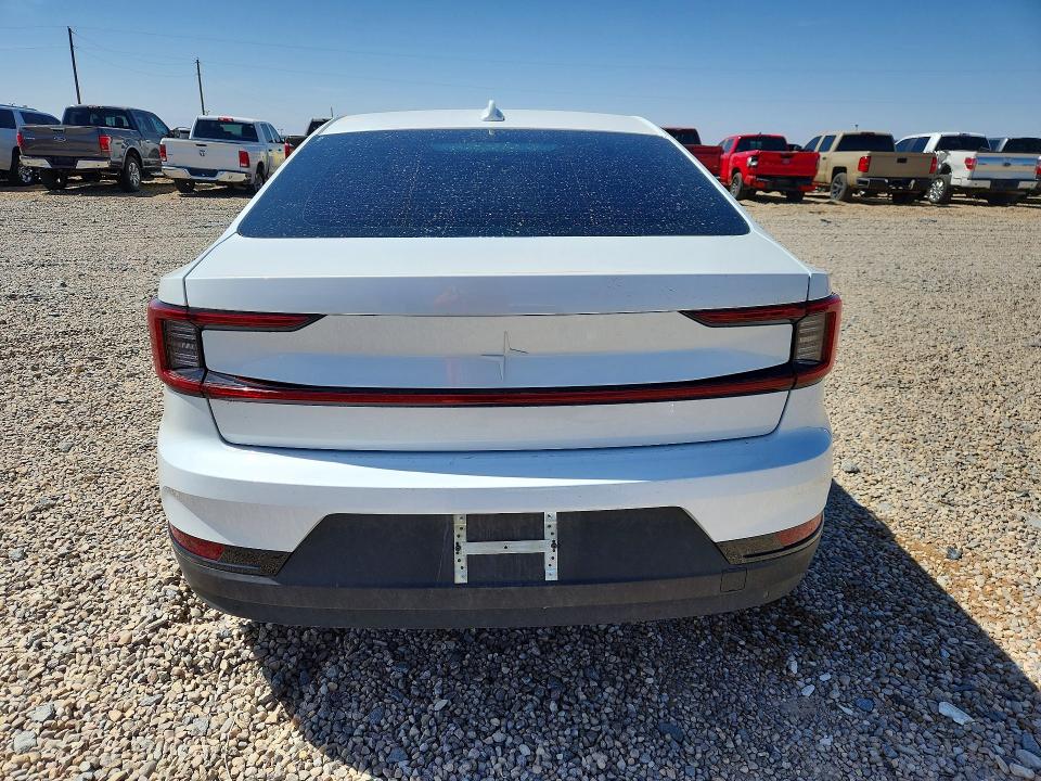 2024 Polestar 2 VIN YSMFE3KA3RL238766 COPART salvage auction — FRONT END, Tx - Salvage Vehicle Title, sold $9,000 on 2026-08-11 (photo 6)