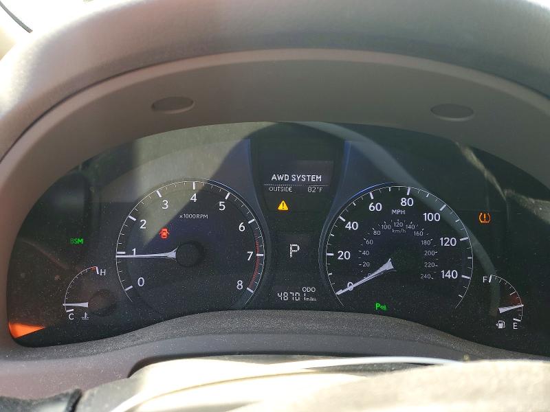 2015 Lexus VIN JTJBK1BA8F2474142 COPART salvage auction — MINOR DENT/SCRATCHES, Ca - App For Dup Clean Or Ac, sold $14,400 on 2026-07-27 (photo 9)