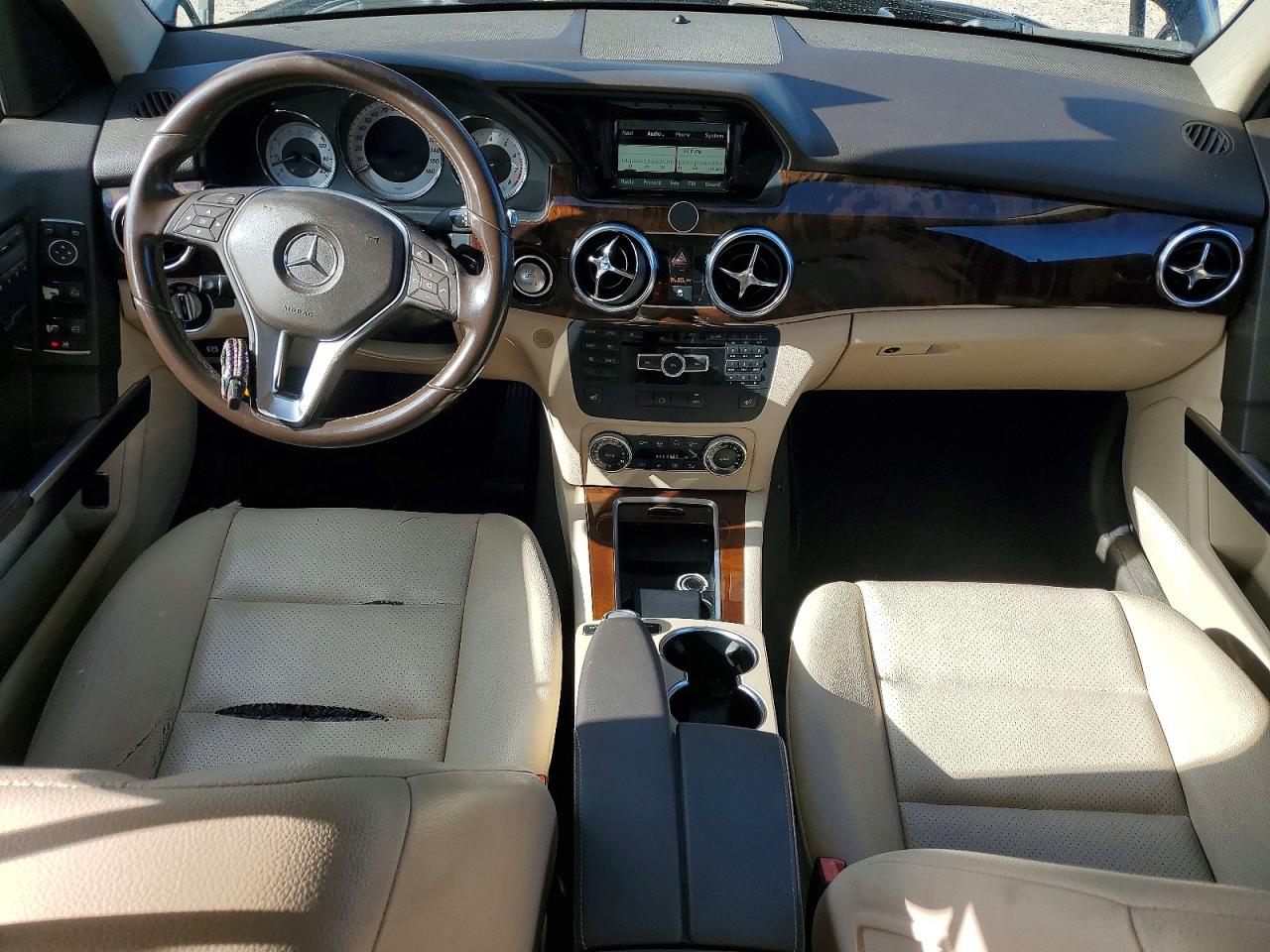 2015 Mercedes-Benz GLK-Class VIN WDCGG5HB0FG341891 COPART salvage auction — Front End, TX - CERTIFICATE OF TITLE (P), sold $4,500 on 2026-07-01 (photo 8)