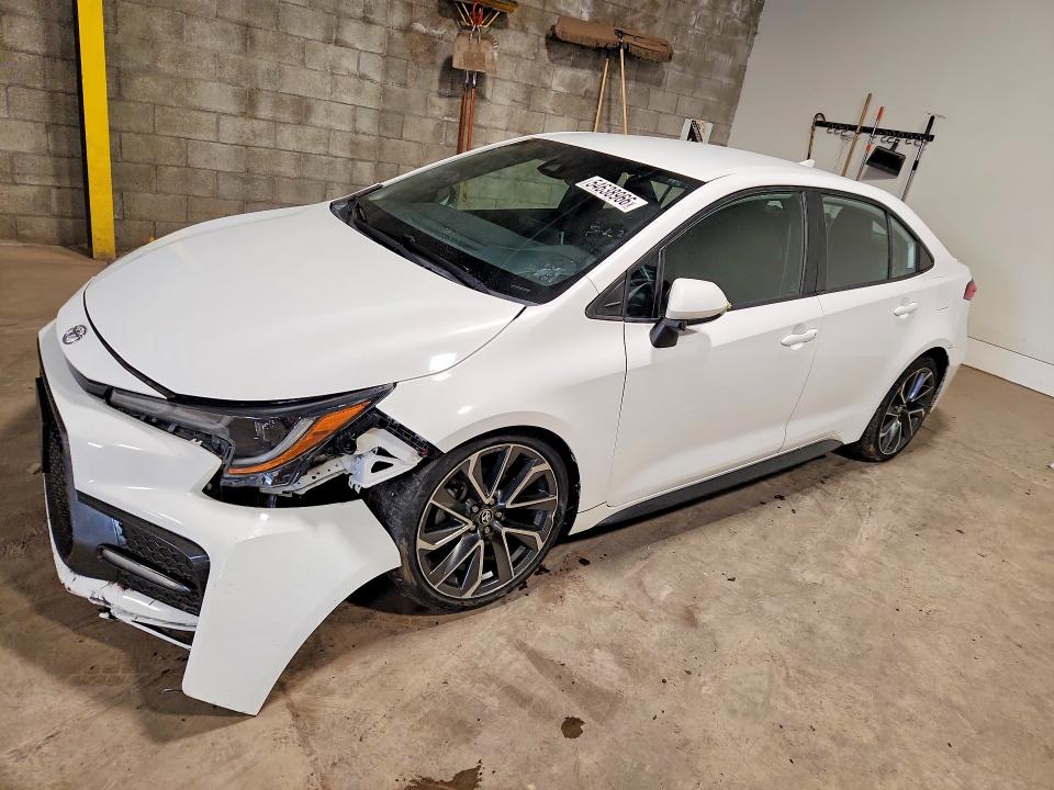 2021 Toyota VIN 5YFS4MCE9MP067056 COPART salvage auction — SIDE, Nj - Cert Of Title-Salvage, sold $6,100 on 2026-07-20 (photo 1)