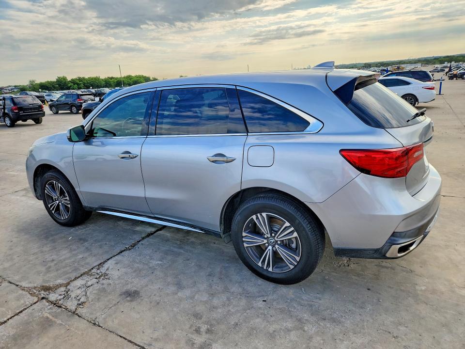 2017 Acura Mdx VIN 5J8YD3H34HL001123 COPART salvage auction — HAIL, TX - CERTIFICATE OF TITLE, sold $7,300 on 2026-07-02 (photo 2)