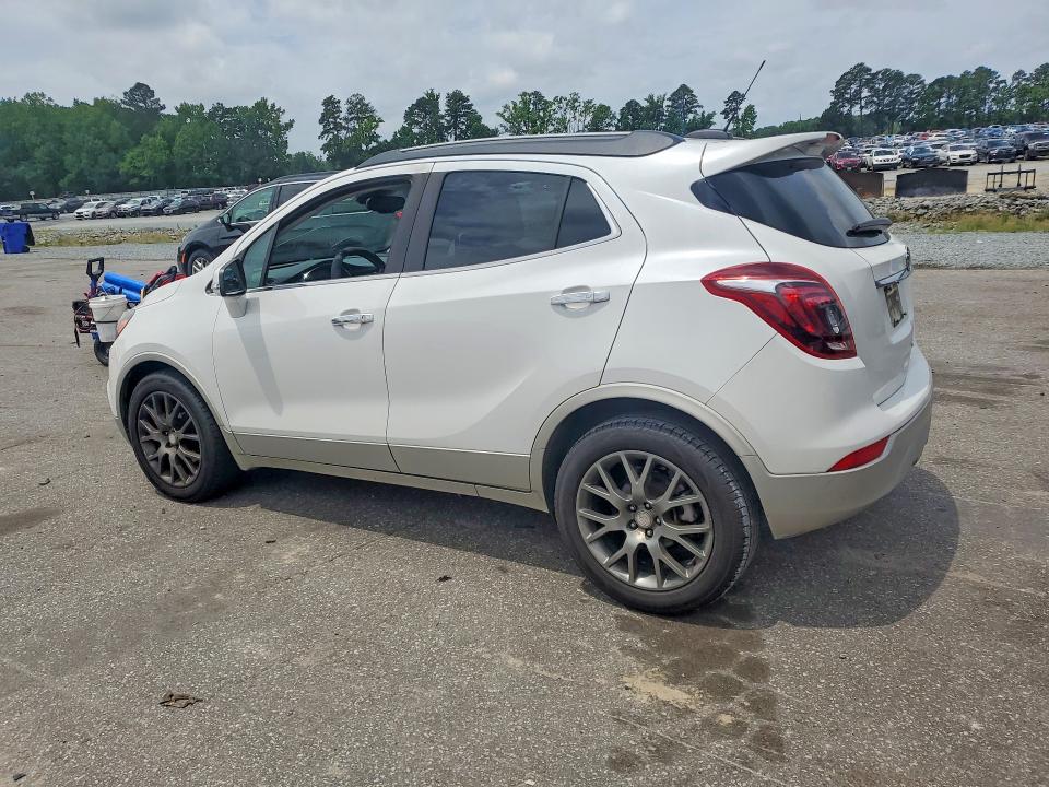 2019 Buick Encore VIN KL4CJ1SBXKB845731 COPART salvage auction — REAR END, Nc - Salvage Certificate Of Title, sold $1,550 on 2026-07-16 (photo 2)