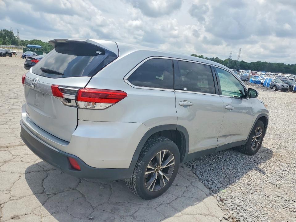 2019 Toyota Highlander VIN 5TDZZRFH1KS292790 COPART salvage auction — MINOR DENT/SCRATCHES, Ms - Certificate Of Title (P), sold $11,400 on 2026-07-28 (photo 3)