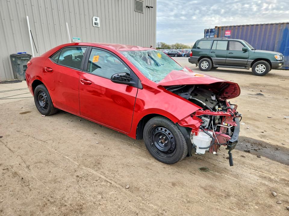 2017 Toyota Corolla VIN 5YFBURHE7HP637406 COPART salvage auction — ROLLOVER, Wi - Junked Vehicle Bill Of Sale, sold $975 on 2026-07-13 (photo 4)