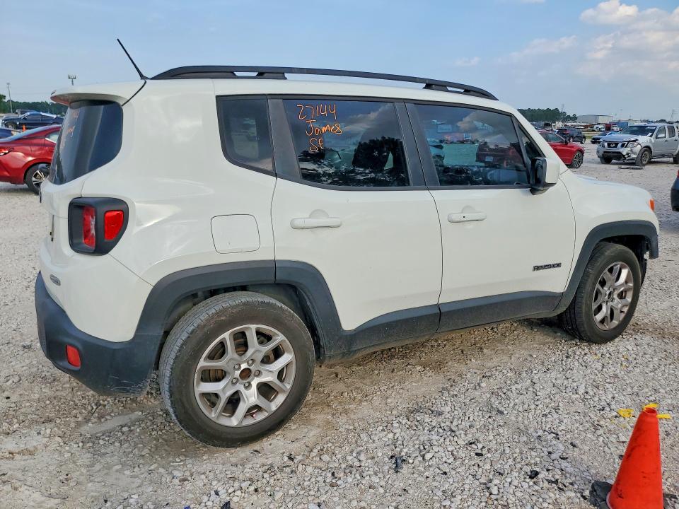 2017 Jeep Renegade VIN ZACCJABB4HPF85332 COPART salvage auction — FRONT END, Tx - Certificate Of Title, sold $2,150 on 2026-07-07 (photo 3)