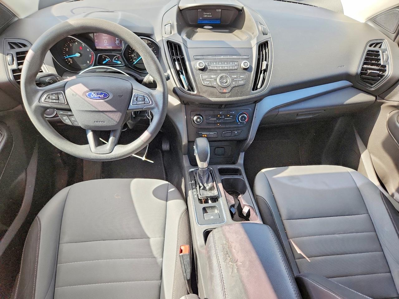 2019 Ford Escape VIN 1FMCU0F73KUA53739 COPART salvage auction — Front End, TX - SALVAGE VEHICLE TITLE, sold $1,850 on 2026-06-25 (photo 8)