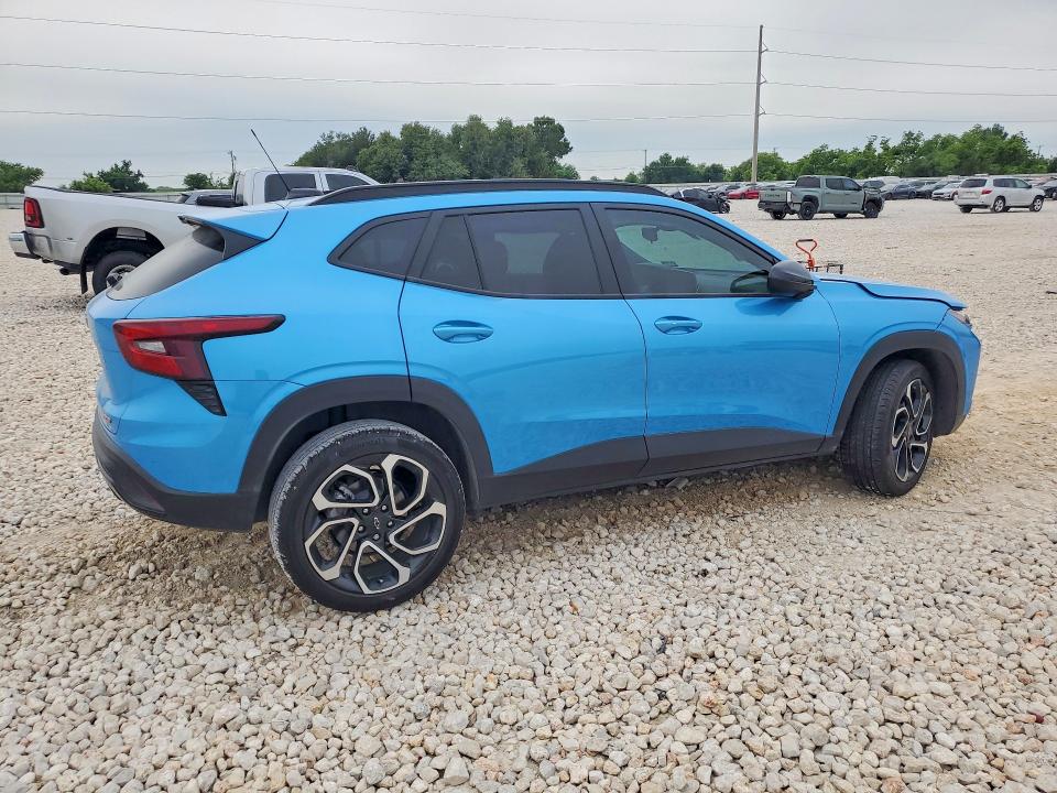 2025 Chevrolet VIN KL77LJEP1SC250590 COPART salvage auction — FRONT END, Tx - Salvage Vehicle Title, sold $6,100 on 2026-07-02 (photo 3)